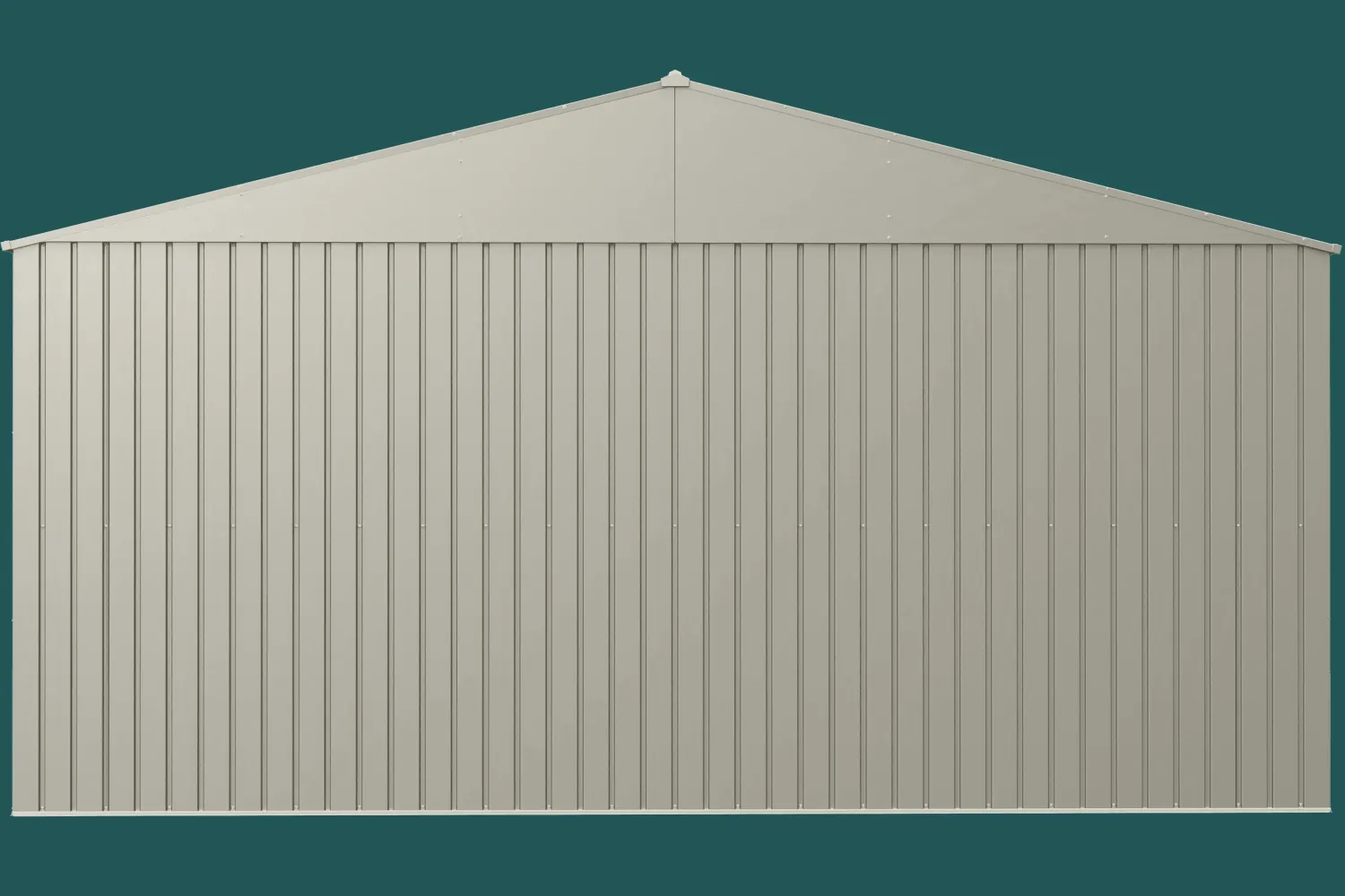 Arrow Metal Sheds-Elite 14 x 16 x 8 ft Cool Grey Steel Storage Shed