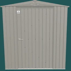 Arrow Metal Sheds-Elite 6 x 6 x 7 ft Cool Grey Steel Storage Shed