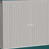 Arrow Metal Sheds-Elite 8 x 4 x 6 ft Cool Grey Steel Storage Shed