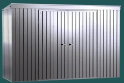 Arrow Metal Sheds-Elite 10 x 4 x 6 ft Galvalume Steel Storage Shed