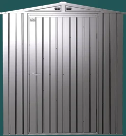 Arrow Metal Sheds-Elite 6 x 6 x 7 ft Galvalume Steel Storage Shed