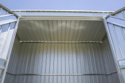 Arrow Metal Sheds-Elite 8 x 6 x 8 ft Galvalume Steel Storage Shed
