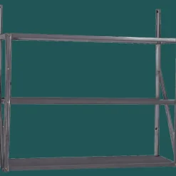 Arrow Shelving Kits-Gray Shelf Kit - Three Tier