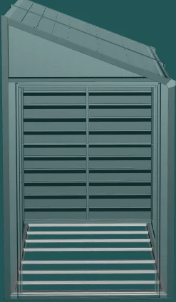 Arrow Floor Frame & Base Kits-Grey Floor Frame Kit for Yardsaver Shed 4x7 ft.