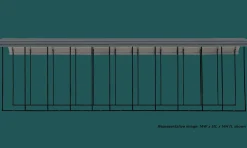 Arrow Semi-Truck-RV Carport, 14 ft. x 78 ft. x 14 ft. , Charcoal