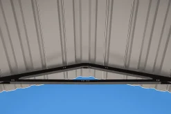 Arrow Semi-Truck-RV Carport, 14 ft. x 78 ft. x 14 ft. , Charcoal