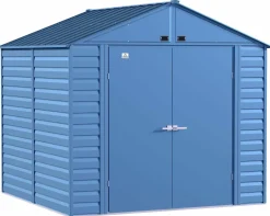 Arrow Metal Sheds-Select 8 x 8 x 8 ft Blue Shed