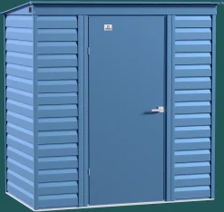 Arrow Metal Sheds-Select 6 x 4 x 6 ft Blue Shed
