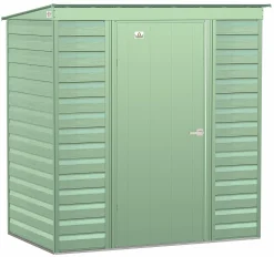 Arrow Metal Sheds-Select 6 x 4 x 6 ft Green Shed