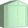 Arrow Metal Sheds-Select 8 x 6 x 8 ft Green Shed