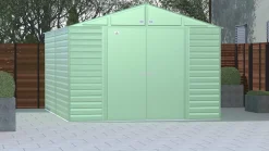 Arrow Metal Sheds-Select 10 x 14 x 8 ft Green Shed