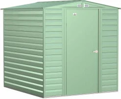 Arrow Metal Sheds-Select 6 x 7 x 7 ft Green Shed