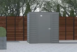 Arrow Metal Sheds-Select 6 x 4 x 6 ft Grey Shed