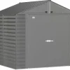 Arrow Metal Sheds-Select 8 x 8 x 8 ft Grey Shed