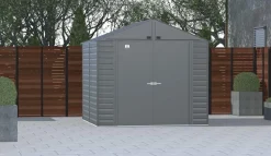 Arrow Metal Sheds-Select 8 x 8 x 8 ft Grey Shed