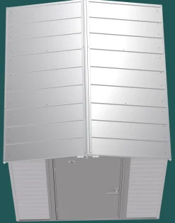 Arrow Metal Sheds-Select 6 x 7 x 7 ft Light Grey Shed