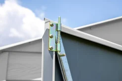 Arrow Metal Sheds-Select 6 x 4 x 6 ft Light Grey Shed