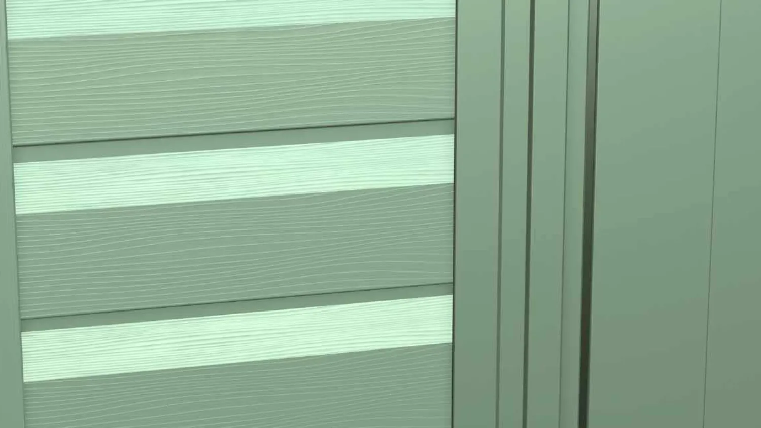 Arrow Garden Sheds|Metal Sheds-Select Steel Storage Shed, Pent, Sage Green