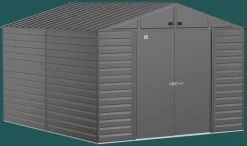Arrow Metal Sheds-Select Steel Storage Shed, 8x8, Sage Green