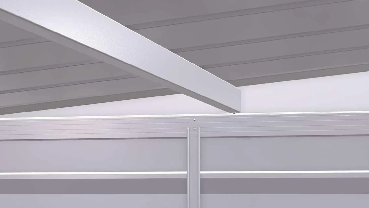 Arrow Metal Sheds-Select Steel Storage Shed, Pent, Flute Grey