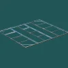 Arrow Floor Frame & Base Kits-Base Kits for Sheds 5 ft. x 4 ft.