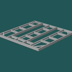 Arrow Floor Frame & Base Kits-Base Kits for Sheds 10 ft. x 12 ft., 10 ft. x 13 ft., and 10 ft. x 14 ft.