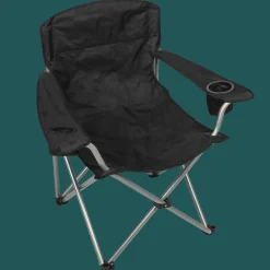 Camp & Go Quad Chairs-CAMP&GO Black Heavy Duty Quad Chair