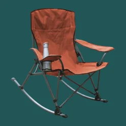 Camp & Go Quad Chairs-CAMP&GO Clay Soft Arm Rocking Quad Chair
