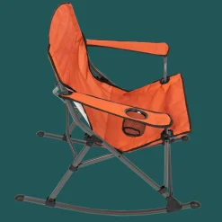 Camp & Go Quad Chairs-CAMP&GO Clay Soft Arm Rocking Quad Chair