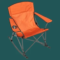 Camp & Go Quad Chairs-CAMP&GO Clay Soft Arm Rocking Quad Chair