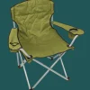 Camp & Go Quad Chairs-CAMP&GO Green Heavy Duty Heated Quad Chair