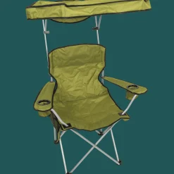 Camp & Go Quad Chairs|Canopy Chairs-CAMP&GO Green Max Shade Quad Camping Chair