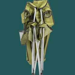 Camp & Go Quad Chairs|Canopy Chairs-CAMP&GO Green Max Shade Quad Camping Chair