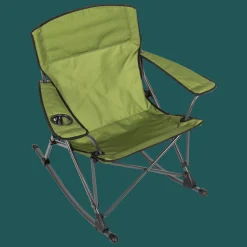 Camp & Go Quad Chairs-CAMP&GO Moss Soft Arm Rocking Quad Chair