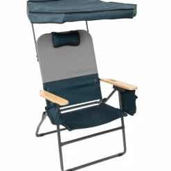 Camp & Go Canopy Chairs-CAMP&GO Selkirk XXL MaxShade Chair Black