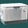 Camp & Go Camping Coolers|Beach Coolers-CAMP&GO Stainless Steel Cooler, 54 qt.