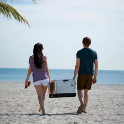 Camp & Go Camping Coolers|Beach Coolers-CAMP&GO Stainless Steel Cooler, 54 qt.