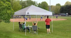 QuikShade Pop-Up Canopies|Canopy Tents-Commercial C100 Straight Leg Pop-Up Canopy, 10 ft. x 10 ft. White