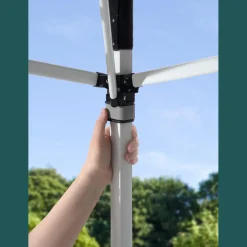 QuikShade Pop-Up Canopies|Canopy Tents-Commercial Straight Leg Pop-Up Canopy, 10 ft. x 20 ft. White