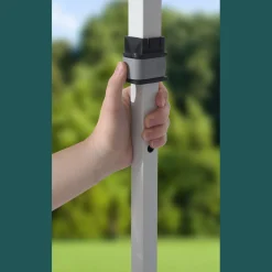 QuikShade Pop-Up Canopies|Canopy Tents-Commercial Straight Leg Pop-Up Canopy, 10 ft. x 20 ft. White