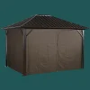 Sojag Gazebo Curtains-Curtains for Genova Gazebo (Gazebo Not Included)