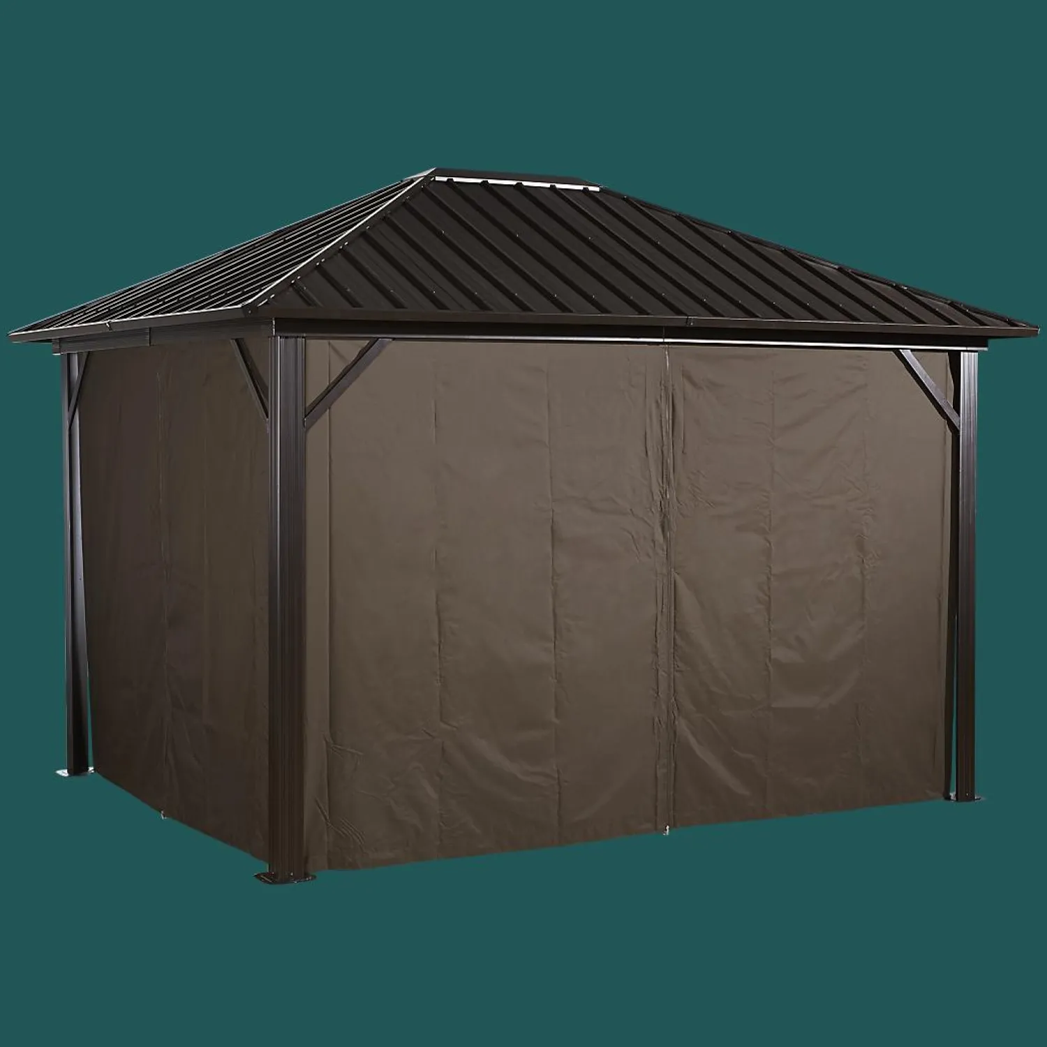 Sojag Gazebo Curtains-Curtains for Genova Gazebo (Gazebo Not Included)