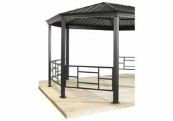 Sojag Gazebo Curtains-Decorative Fences for Komodo Gazebo