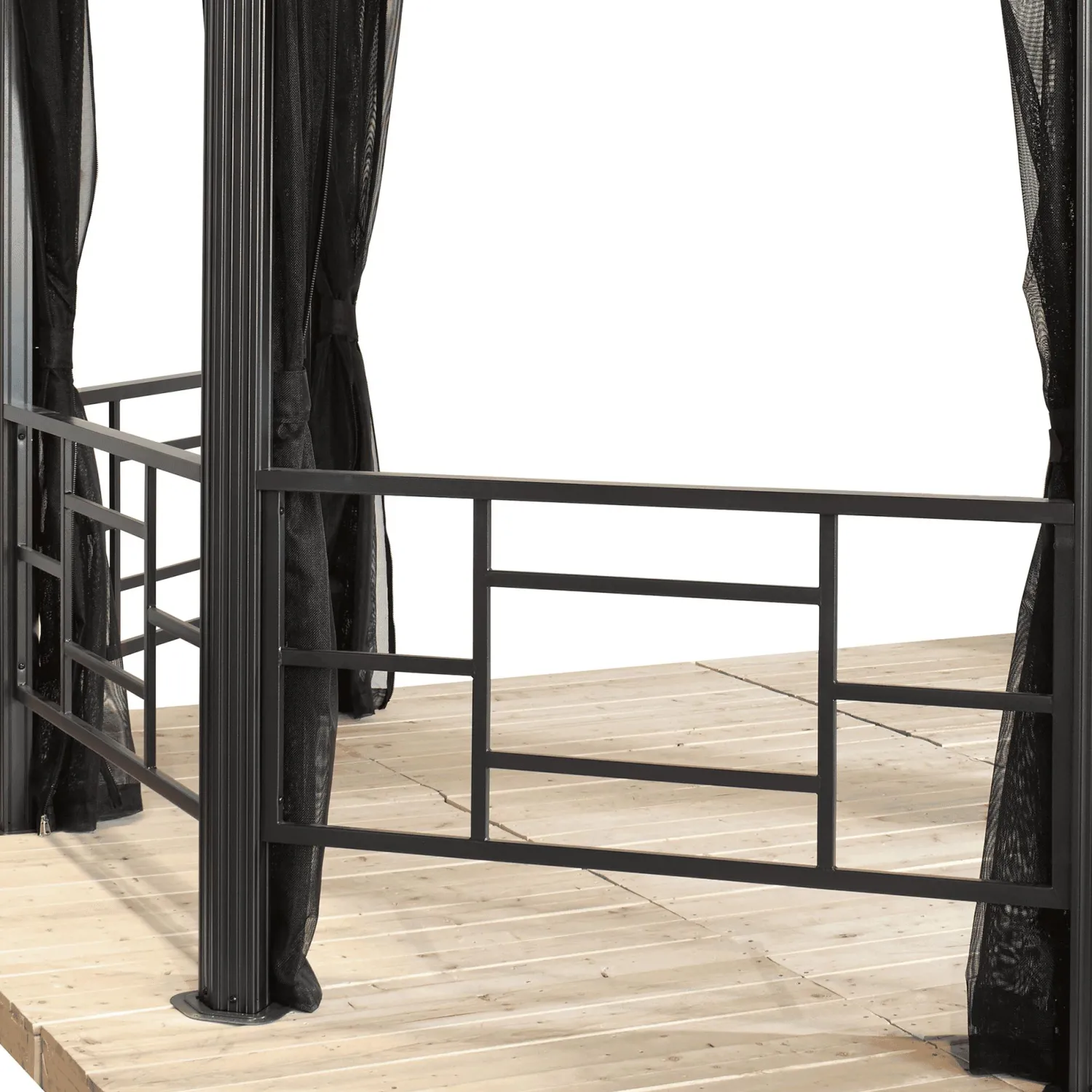 Sojag Gazebo Curtains-Decorative Fences for Komodo Gazebo
