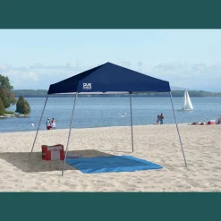 QuikShade Canopy Tents|Pop-Up Canopies-Expedition EX81 Slant Leg Pop-Up Canopy, 12 ft. x 12 ft. Green