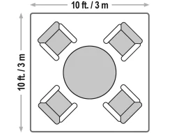 QuikShade Pop-Up Canopies-Expedition Straight Leg Pop-Up Canopy Tent 10 x 10 ft.