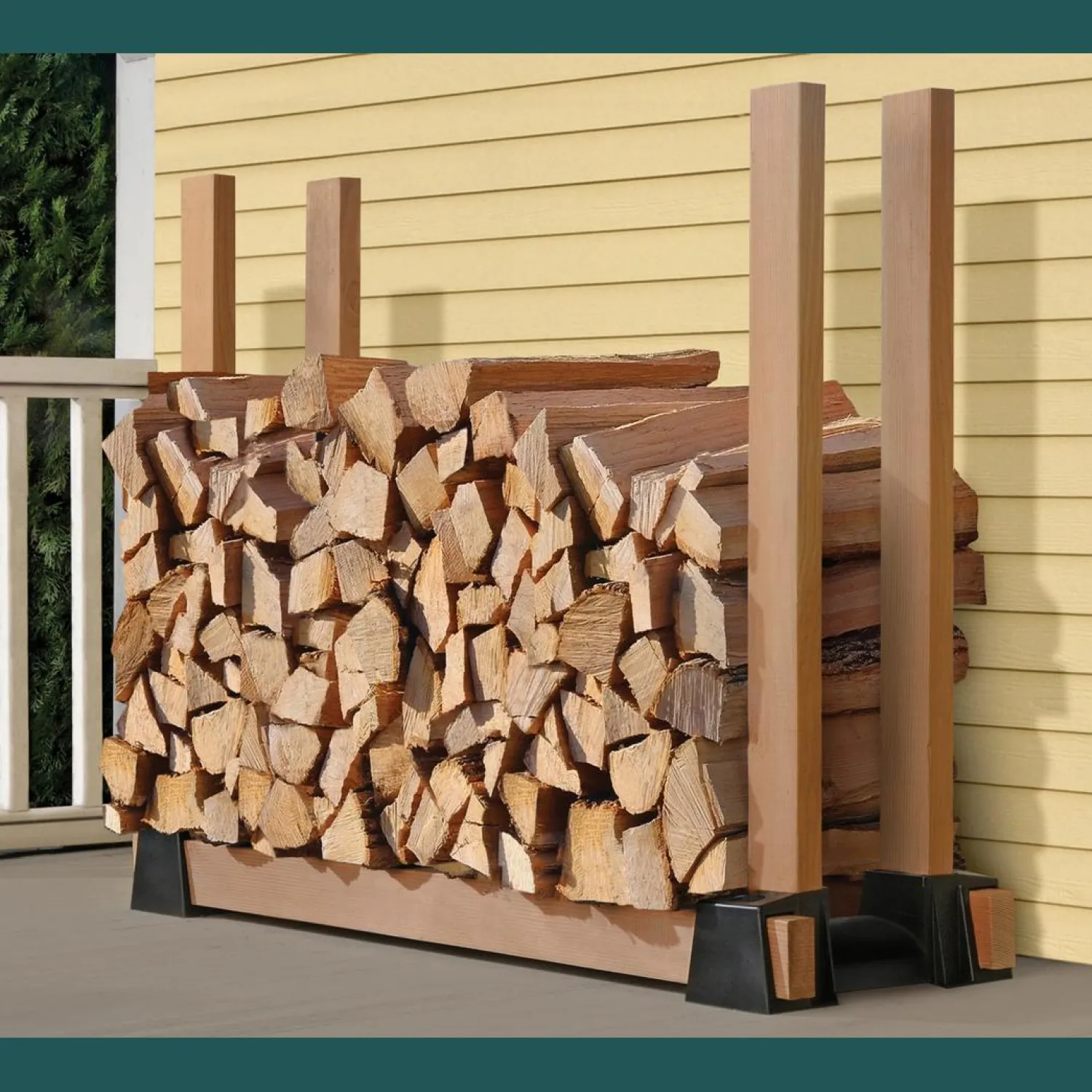 ShelterLogic Firewood Storage-Firewood Rack Bracket Kit