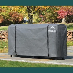 ShelterLogic Firewood Storage-Firewood Rack Full Length Cover, 8 ft.