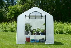 ShelterLogic Portable Greenhouses-GrowIT® Backyard Greenhouse, 6 ft. x 8 ft. x 6 ft.
