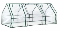 ShelterLogic Patio Greenhouses-GrowIT Small Greenhouse 3 x 8 x 3 ft